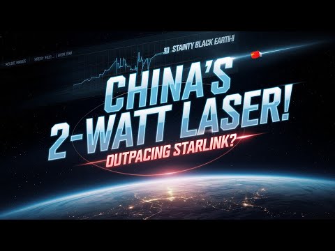 China’s 2-Watt Laser: Outpacing Starlink? The Real Space Race Explained!