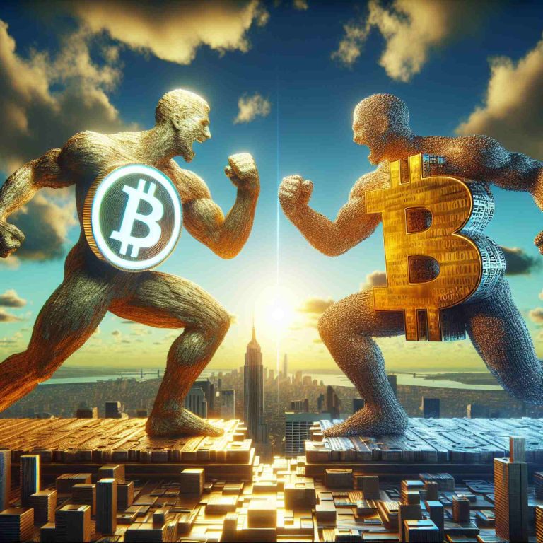 صراع العمالقة: البيتكوين مقابل الذهب - أيهما سيحدد عام 2025؟