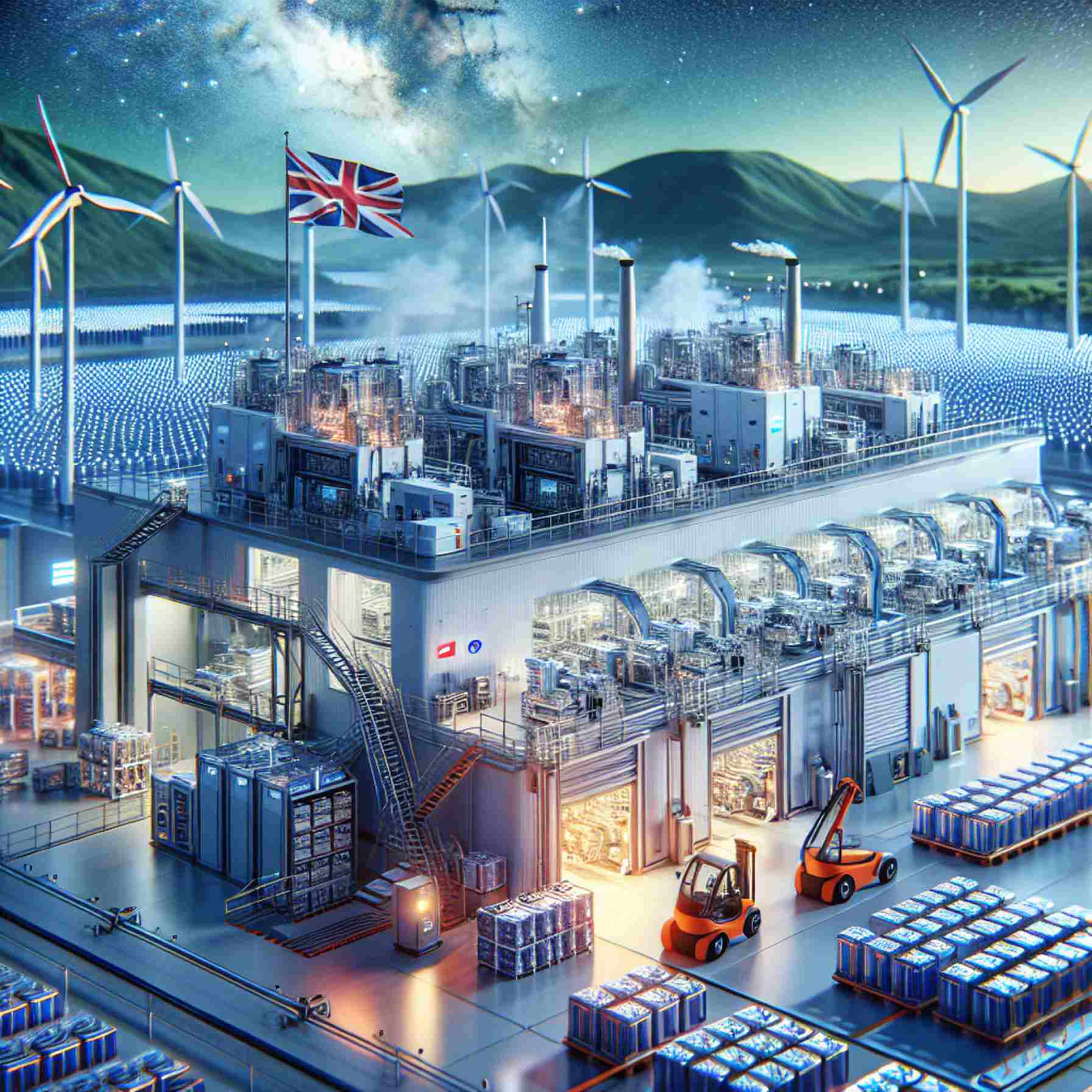 Revolutionary Battery Plant to Supercharge UK's Electric Future